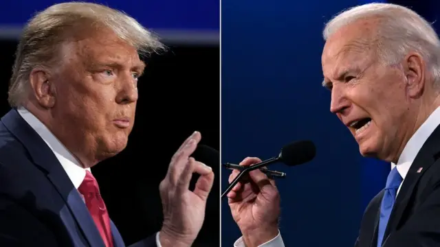 Joe Biden na Donald Trump