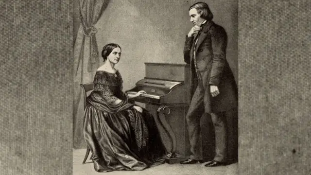 Клара и Роберт Шуманы