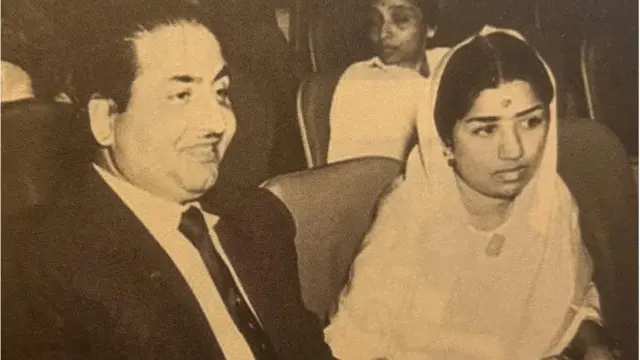 लता मंगेशकर के साथ मोहम्मद रफ़ी