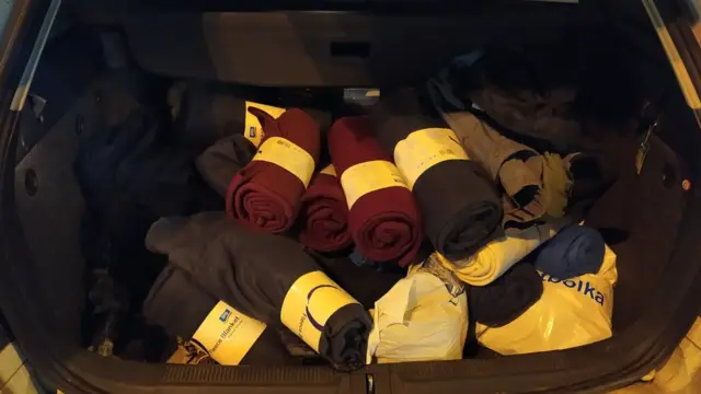 ковдри автомобіль зима