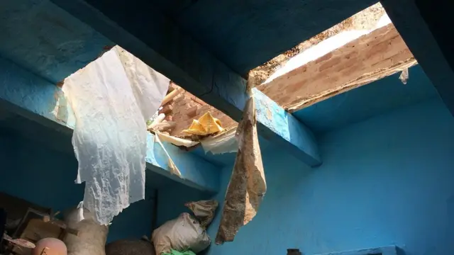 आंधी-तूफ़ान का असर