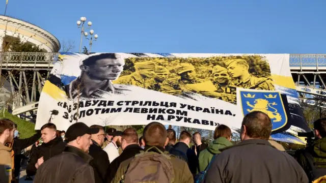 Марш на честь дивізії СС "Галичина" у Києві