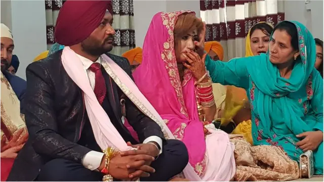 લગ્નની વિધિ વખતે