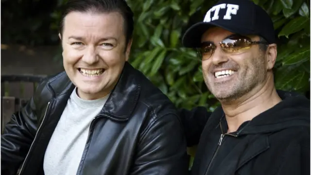 George Michael e Ricky Gervais