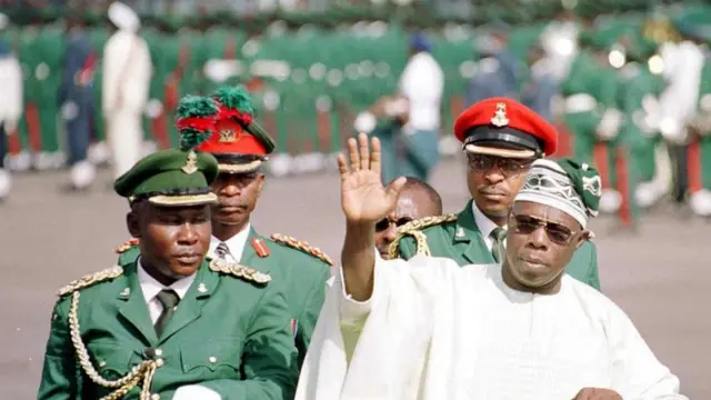 Aarẹ ana Naijiria Olusegun Obasanjo