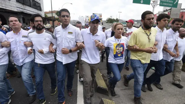 Líderes de la oposición