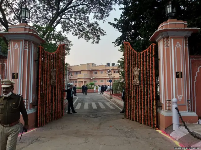 शपथ ग्रहण, राजस्थान