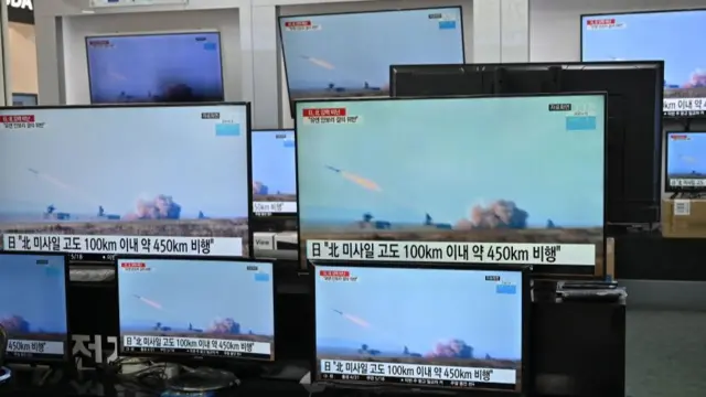 25일 주요 언론들이 북한의 탄도미사일 발사 사실이 보도했다