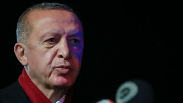 तुर्की के राष्ट्रपति अर्दोआन