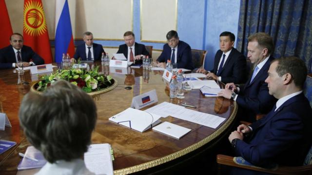 Заседание межправительственного совета Евразийского экономического союза