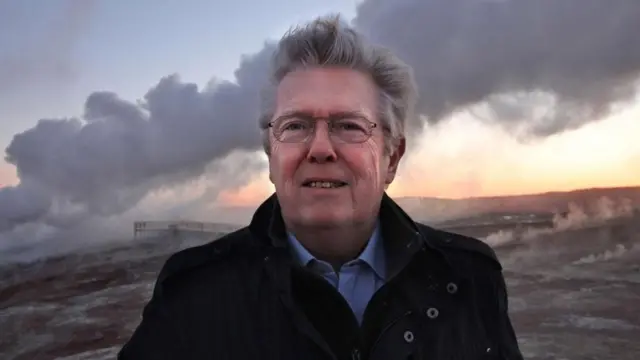 冰島可再生能源公司 HS Orka 的首席地質工程師格維茲門迪爾·弗裏得萊弗森（Gudmundur Fridleifsson）20 年來一直在規劃鑽探深井（圖片來源：Chris Baraniuk)