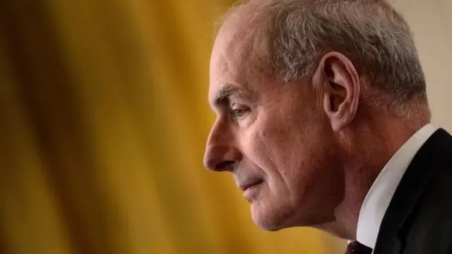 白宫幕僚长凯利在白宫战情室与纽曼谈话，竟被秘密录音。