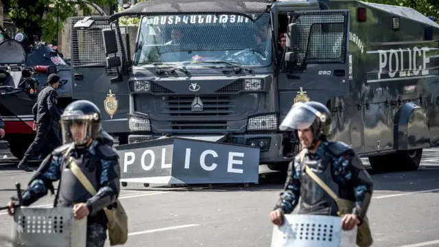 پلیس در ایروان