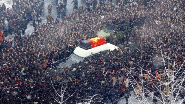 Quốc tang của Kim Jong-il vào 2011
