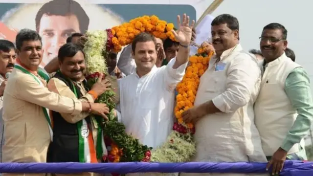 காங்கிரஸ் கட்சியின் தலைவர் ராகுல் காந்தி