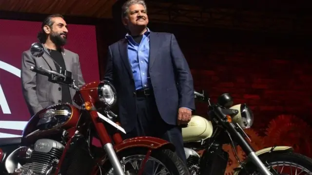 रॉयल एनफील्ड, भारत, महिंद्रा