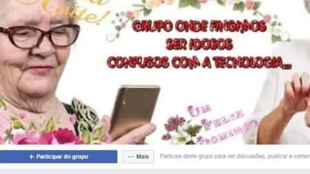 Grupo para 'imitar idosos confusos com a tecnologia' viraliza no Facebook