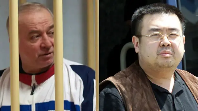 Russia, UK, North Korea, Malaysia