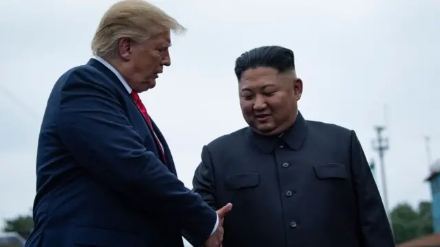 Trump y Kim