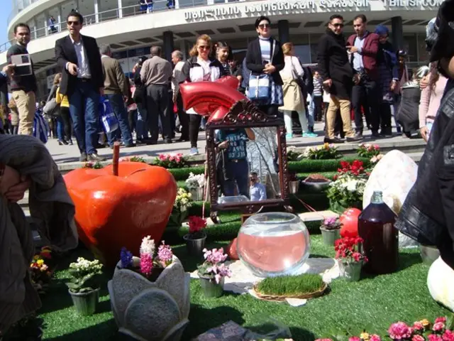 حال و هوای نوروز در تفلیس