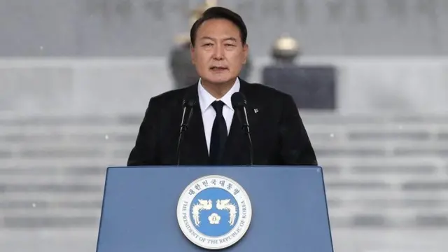 မြောက်ကိုရီးယားရဲ့ ရန်စမှုတွေကို ပြတ်ပြတ်သားသား တုံ့ပြန်သွားမယ်လို့ တောင်ကိုရီးယားသမ္မတ ယွန်းစုခ်ယိုးကပြော
