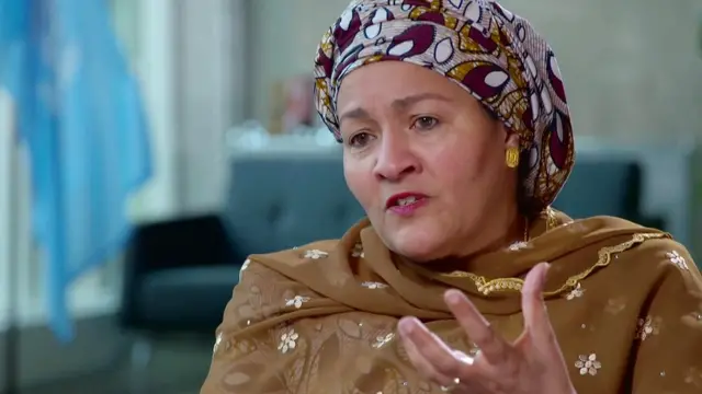 Amina Mohammed, vice-secretária-geral das Nações Unidas