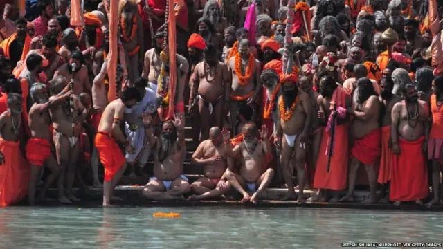 કુંભ મેળાનું એક દૃશ્ય