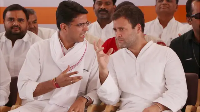 సచిన్ పైలట్, రాహుల్ గాంధీ