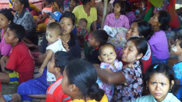 ရခိုင်မှာစစ်ရှောင်သူ ရှစ်သောင်းကျော်ရှိလာပြီဟုဆို