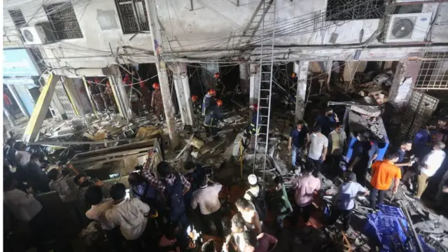 মগবাজারের বিধ্বস্ত ভবন