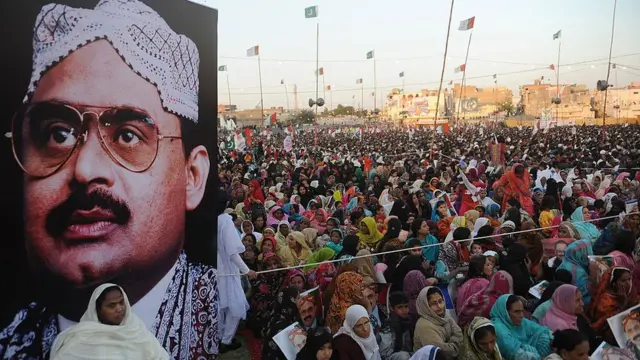 अल्ताफ़ हुसैन की रैली