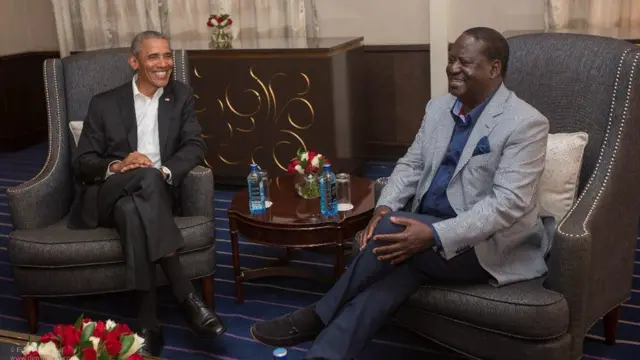 Obama na Odinga