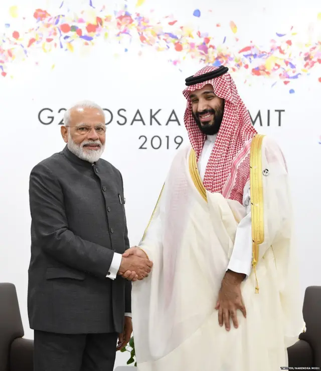 नरेंद्र मोदी आणि सौदी अरेबियाचे युवराज मोहम्मद बिन सलमान यांच्यामध्ये नुकतीच द्विपक्षीय चर्चा पार पडली.