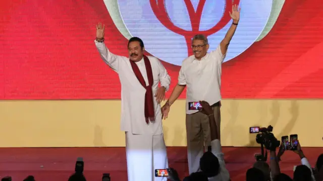 महिंदा और गोटाभाया राजपक्षे