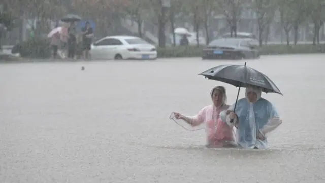 చైనా వరదలు