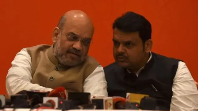 அமித் ஷாவுடன் தேவேந்திர பட்நாவிஸ் (கோப்புப்படம்)