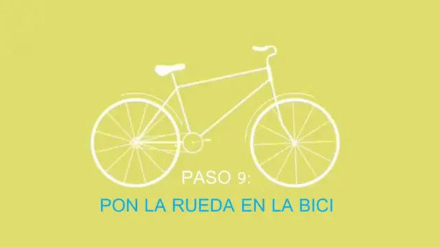 Paso 9: pon la rueda