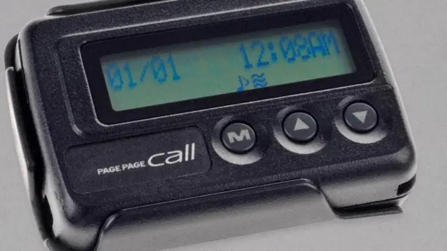 جهاز النداء الآلي الـ "Pager"