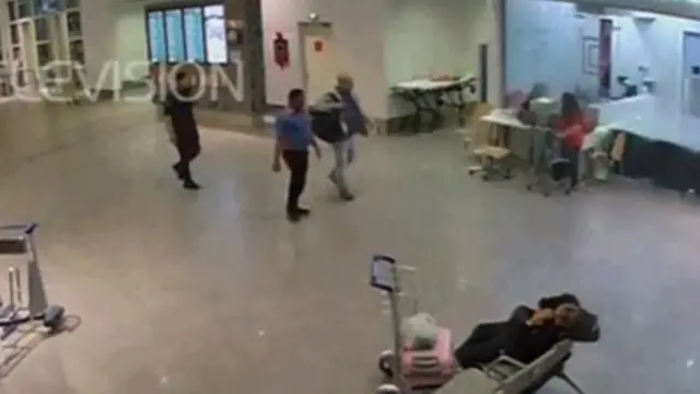 金正男前往机场医疗室