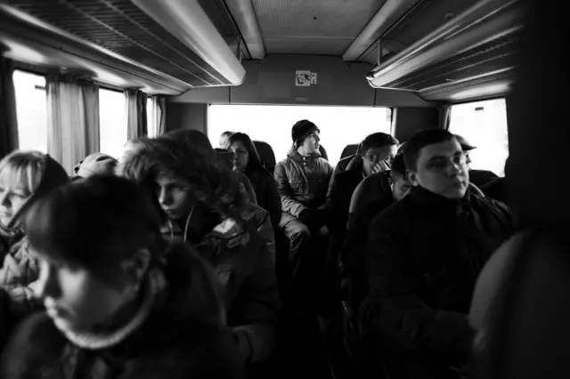 илья в автобусе