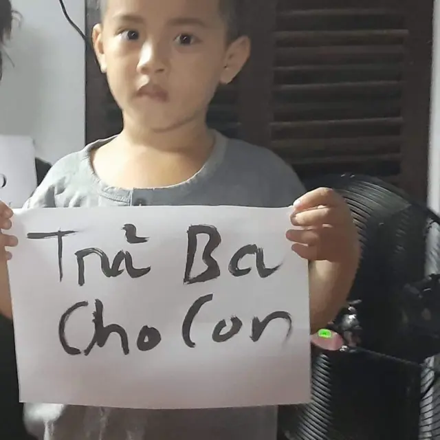 Ông Ánh bị bắt khi con trai ông mới ba tuổi rưỡi