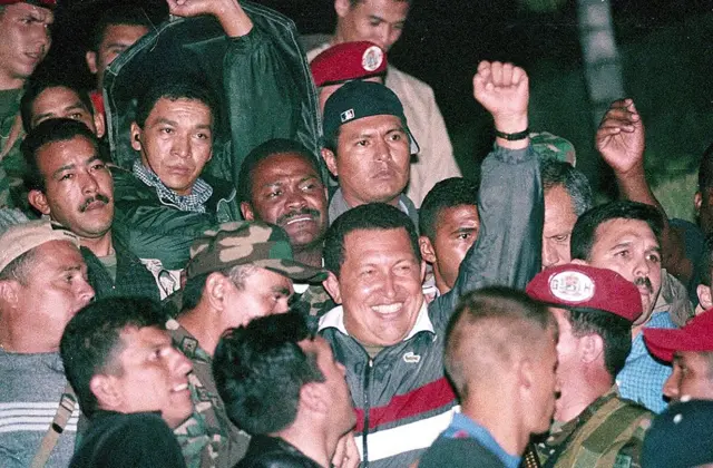 Venezuelan President Hugo Chavez