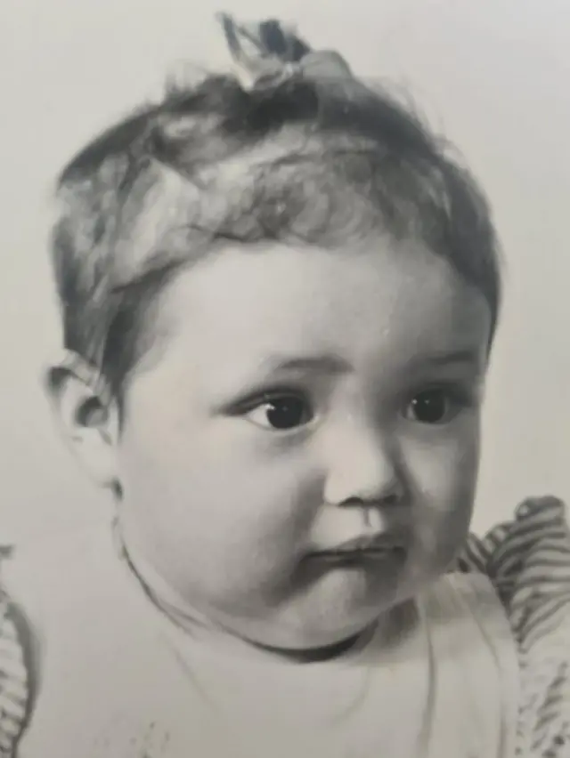 Mariela dans son enfance