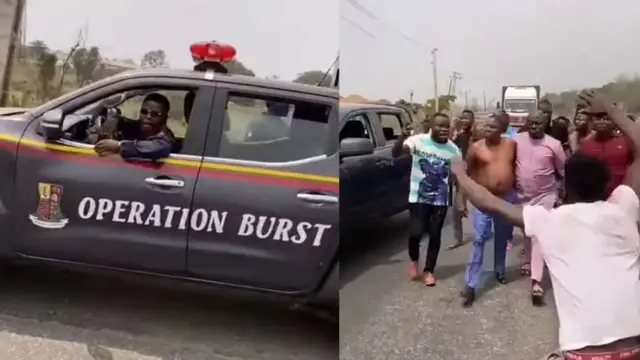 Sunday Igboho: Wàhálà bẹ́ sílẹ̀ bi DSS, ọlọ́pàá ṣe fẹ́ mú Sunday Igboho lópòpónà márosẹ̀ Lagos-Ibadan