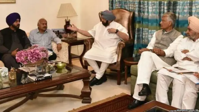 ਕੈਪਟਨ ਅਮਰਿੰਦਰ, ਨਵਜੋਤ ਸਿੱਧੂ