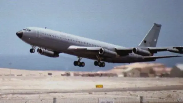 Avião da Força Aérea do Chile