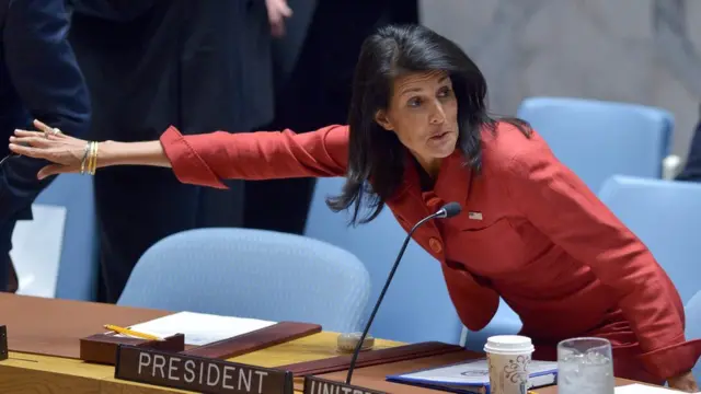 ABD'nin BM Büyükelçisi Nikki Haley
