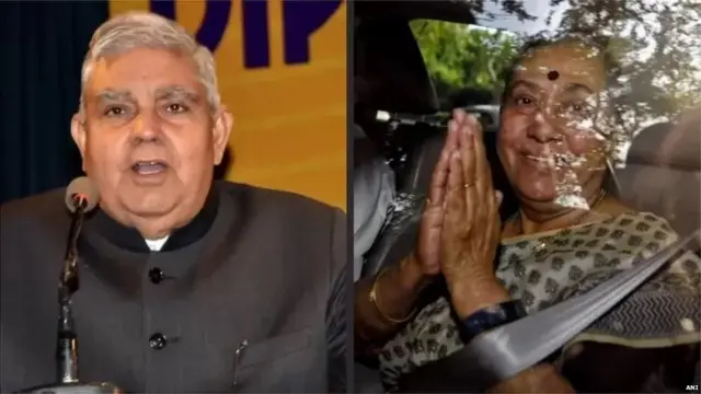 जगदीप धनकड आणि मार्गारेट अल्वा