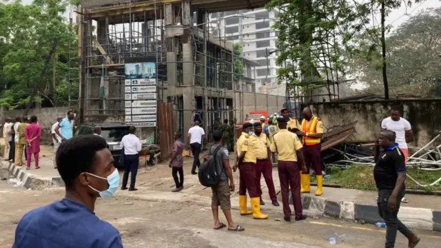 Building Collapse in Ikoyi: 21 storey building for Gerard road latest update & wetin President Buhari, Lagos goment tok