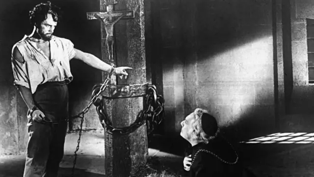 Una toma de la adaptación cinematográfica